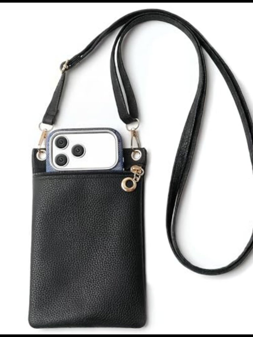 PU Leather Crossbody Phone Purse Bag Wallet Adjustable Strap